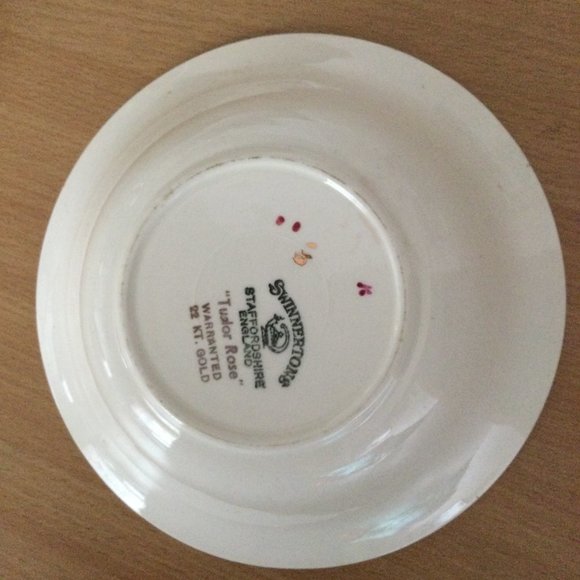 Vintage Tudor Rose Swinnertons Staffordshire Made in England lot of bowls plate - Picture 9 of 12